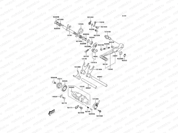 Gear Change Mechanism