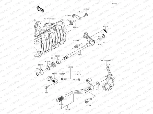 Gear change mechanism