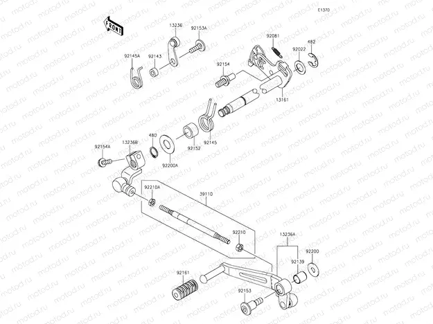 Gear Change Mechanism