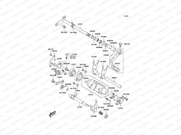 Gear Change Mechanism