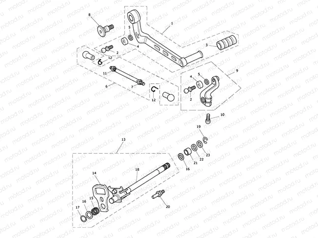 Gear Change Mechanism