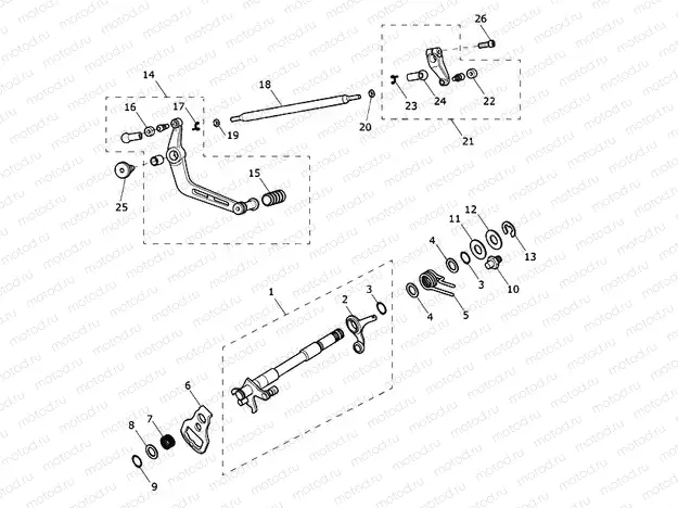 Gear Change Mechanism