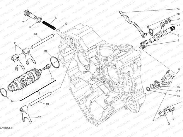 GEAR CHANGE MECHANISM [MOD:XDVLTOP]