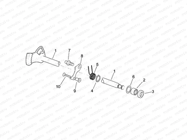 Gear control assembly I