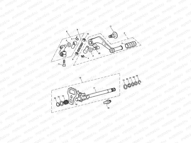 Gear Sel. Pedal