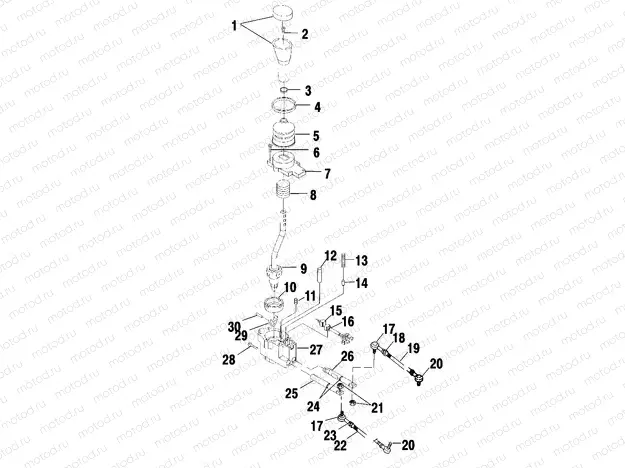 GEAR SELECTOR - A00CH33AB (4957715771D001) | GEAR SELECTOR - A00CH33AB (4957715771D001)