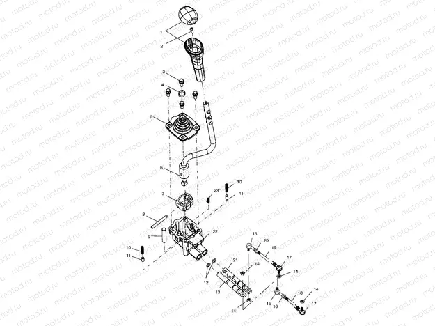 GEAR SELECTOR - A00CH46CA (4954785478D004) | GEAR SELECTOR - A00CH46CA (4954785478D004)
