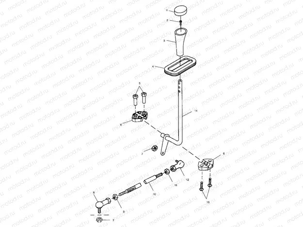 GEAR SELECTOR - A01BA25CA (4963666366C004) | GEAR SELECTOR - A01BA25CA (4963666366C004)