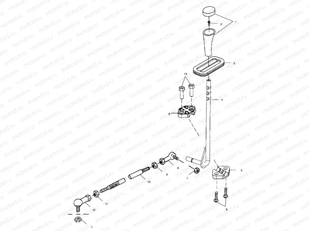 GEAR SELECTOR - A01BA50AA (4963716371C008) | GEAR SELECTOR - A01BA50AA (4963716371C008)