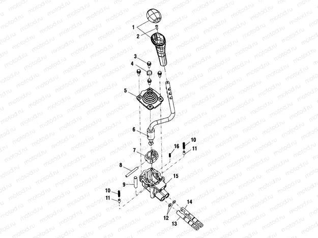 GEAR SELECTOR - A01CL50AA (4964586458C011) | GEAR SELECTOR - A01CL50AA (4964586458C011)