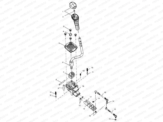 GEAR SELECTOR - A04CH42AA/AE/AG (4975377537C03) | GEAR SELECTOR - A04CH42AA/AE/AG (4975377537C03)