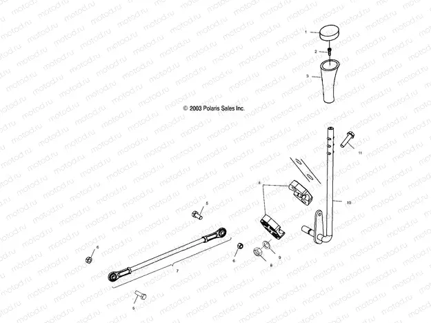 GEAR SELECTOR - A04CH68AK/AL/AN/AO (4987438743C10) | GEAR SELECTOR - A04CH68AK/AL/AN/AO (4987438743C10)