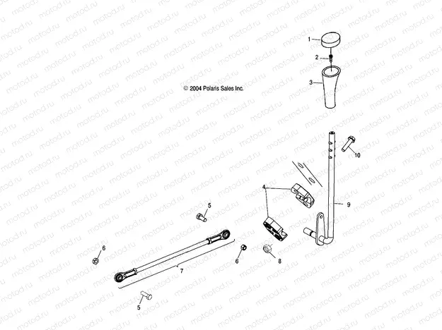 GEAR SELECTOR - A05CB32AA (4994889488C05) | GEAR SELECTOR - A05CB32AA (4994889488C05)