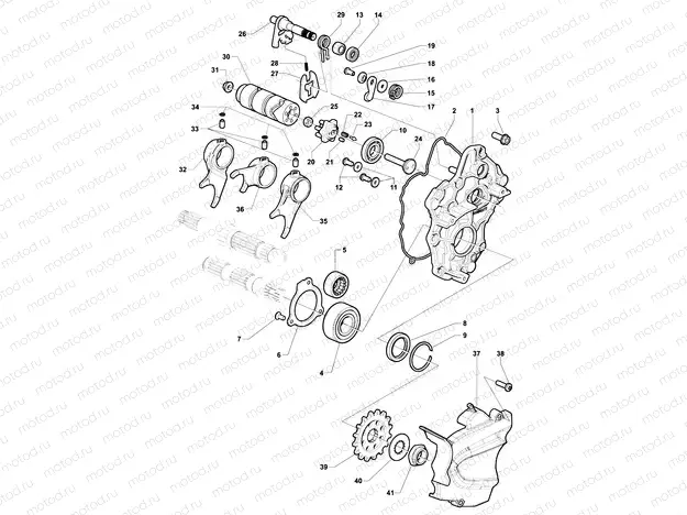 Gear Selector Assembly