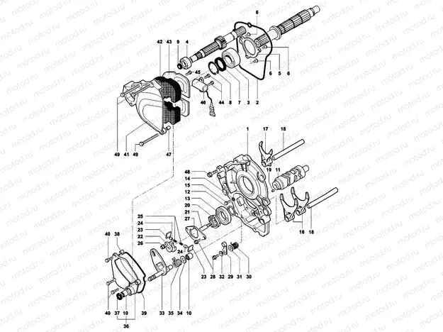 Gear Selector Assembly