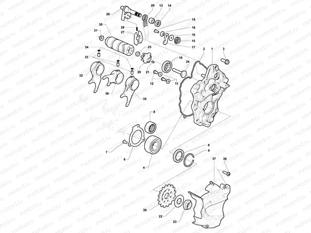 Gear Selector Assembly
