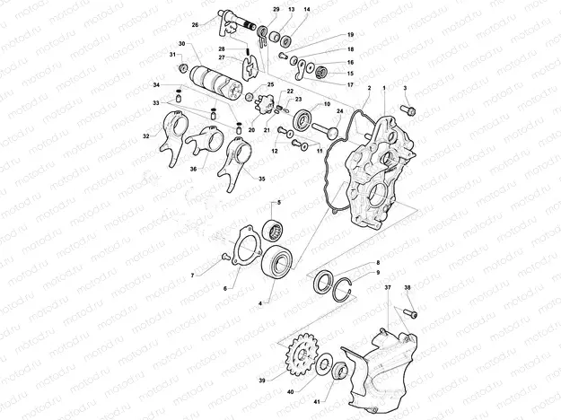Gear Selector Assy