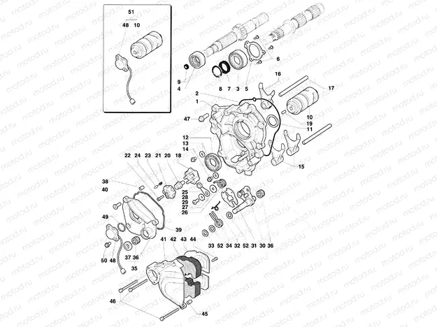Gear Selector Assy