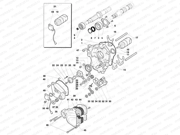 Gear Selector Assy