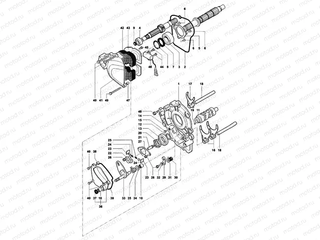 Gear Selector Assy