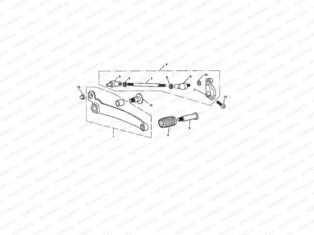 Gear Selector Pedal Roadster