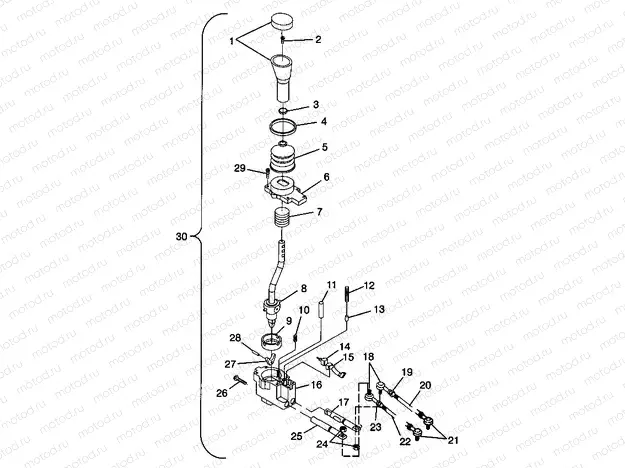 GEAR SELECTOR - W98AA42A (4945524552C004) | GEAR SELECTOR - W98AA42A (4945524552C004)