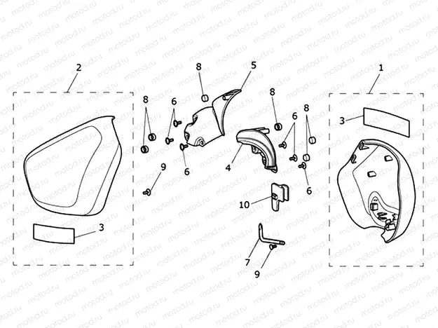 Gear Selectors & Pedal