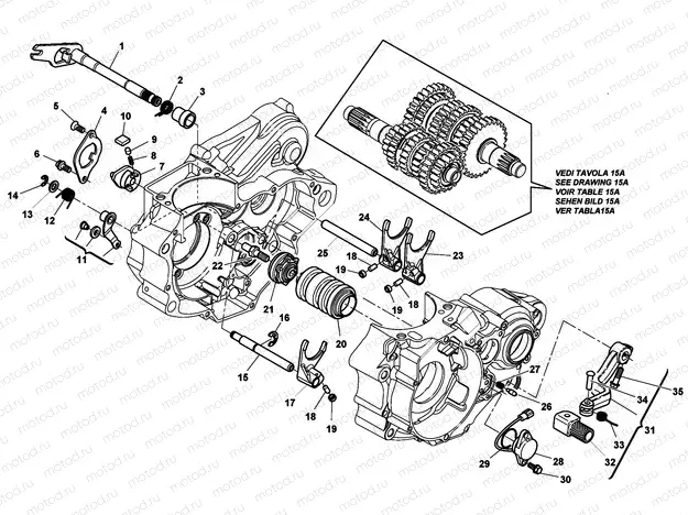 GEAR SHIFT (TE-TXC)