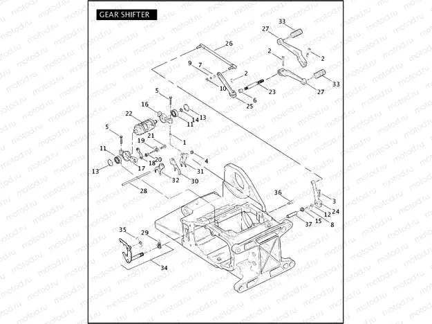 GEAR SHIFTER (1 OF 2)