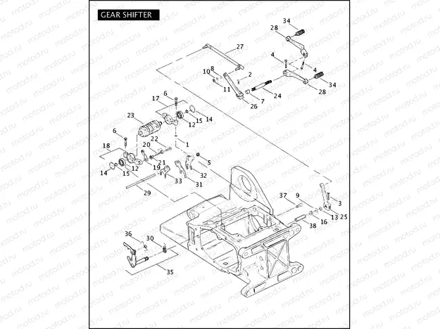GEAR SHIFTER (1 OF 2)