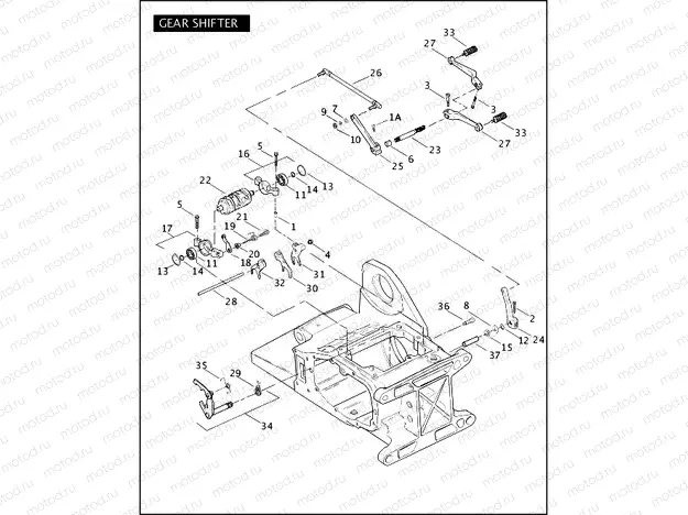 GEAR SHIFTER (1 OF 2)