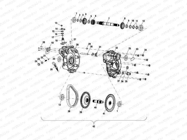 GEARCASE - A01BA25CA (4963666366C005) | GEARCASE - A01BA25CA (4963666366C005)