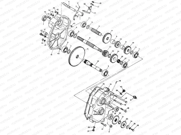 Gearcase Assembly (49147514750027) | Gearcase Assembly (49147514750027)