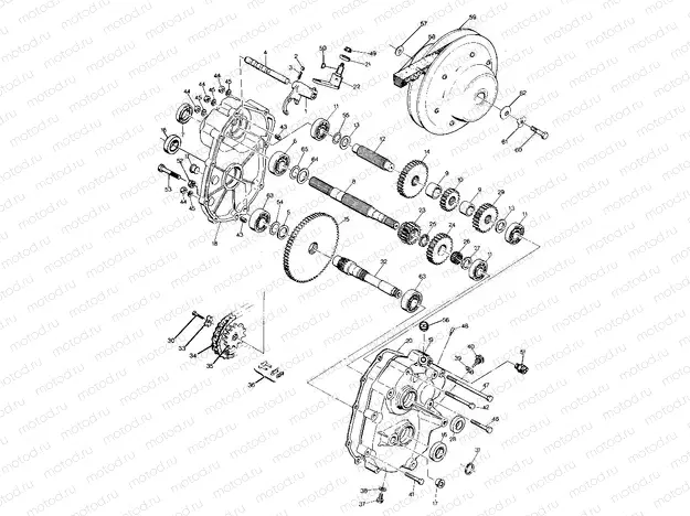 Gearcase Assembly (4916361636029A) | Gearcase Assembly (4916361636029A)