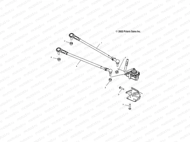 GEARCASE SELECTOR MOUNTING - A04CL50AA (4986288628C12) | GEARCASE SELECTOR MOUNTING - A04CL50AA (4986288628C12)