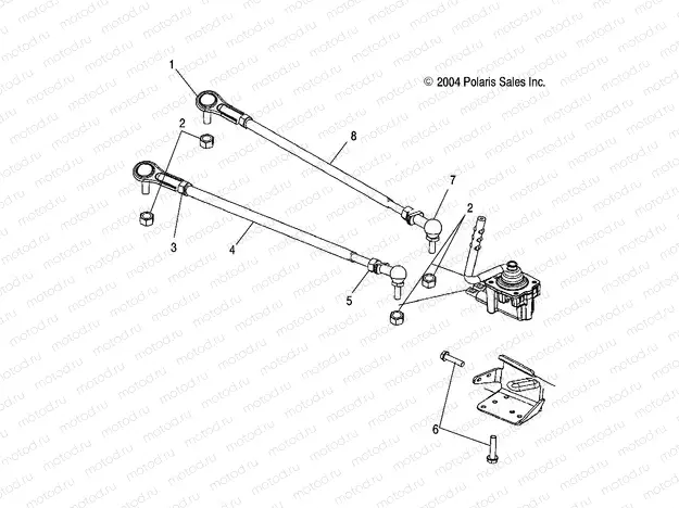 GEARCASE SELECTOR MOUNTING - A05CL50AA (4995019501C12) | GEARCASE SELECTOR MOUNTING - A05CL50AA (4995019501C12)