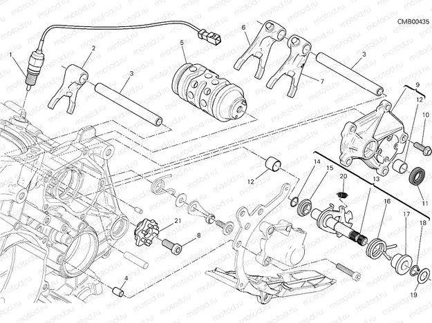 GEARCHANGE CONTROL [MOD:899 ABS,899 AWS]
