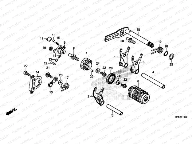 GEARSHIFT DRUM