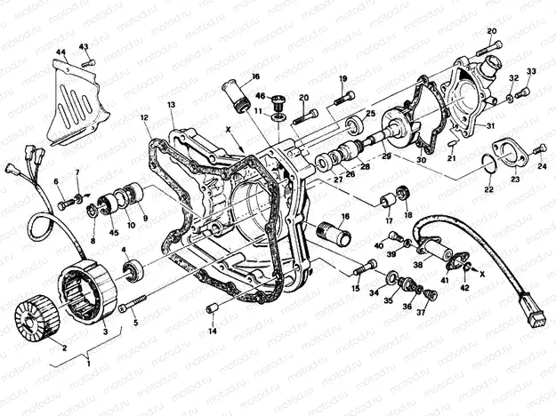 GENERATOR COVER » IGNITION SYSTEM