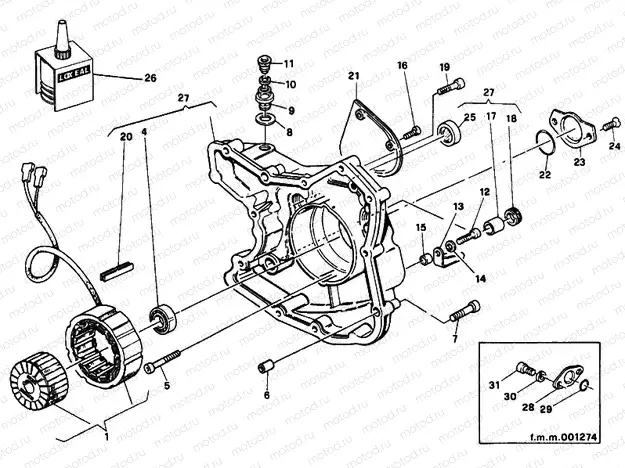 GENERATOR COVER » IGNITION SYSTEM