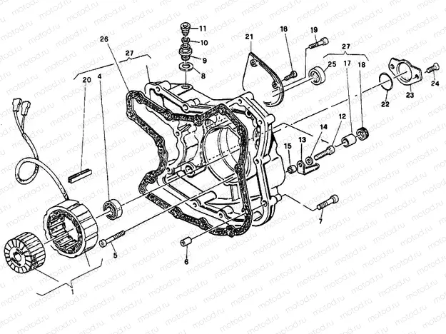 GENERATOR COVER » IGNITION SYSTEM