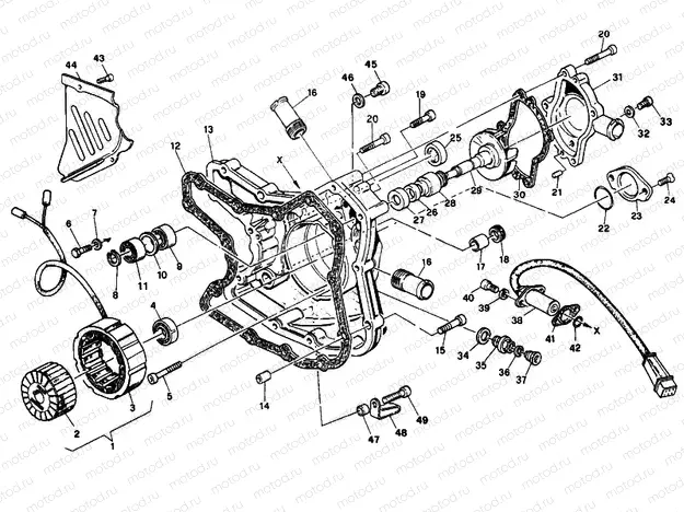 GENERATOR COVER » IGNITION SYSTEM
