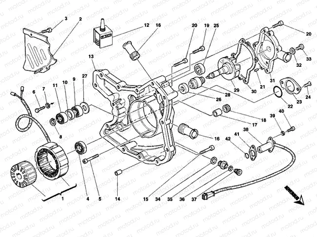 GENERATOR COVER » IGNITION SYSTEM