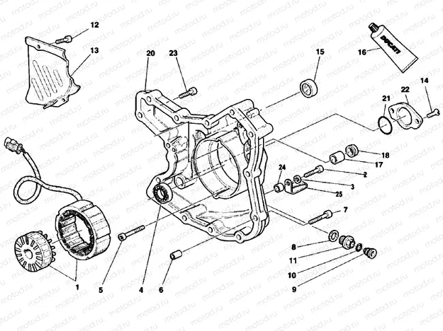 GENERATOR COVER » IGNITION SYSTEM