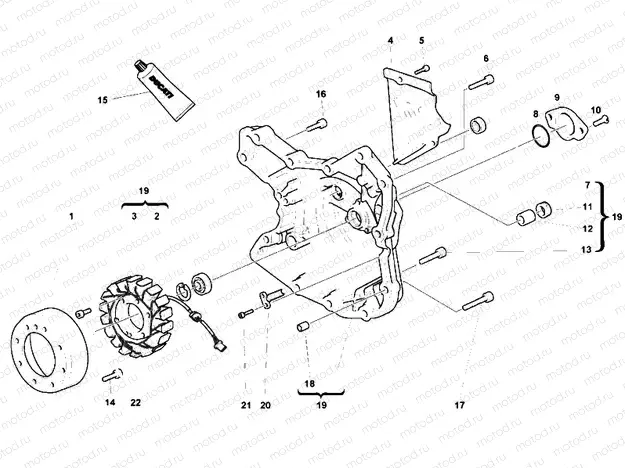 GENERATOR COVER » IGNITION SYSTEM