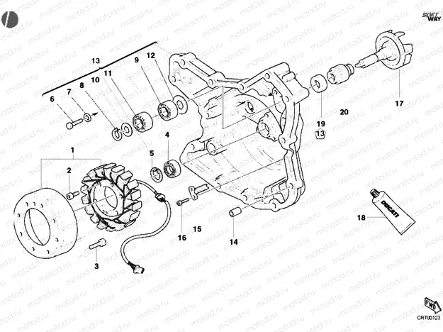 GENERATOR COVER » IGNITION SYSTEM