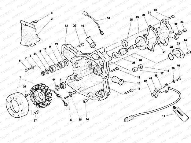 GENERATOR COVER » IGNITION SYSTEM
