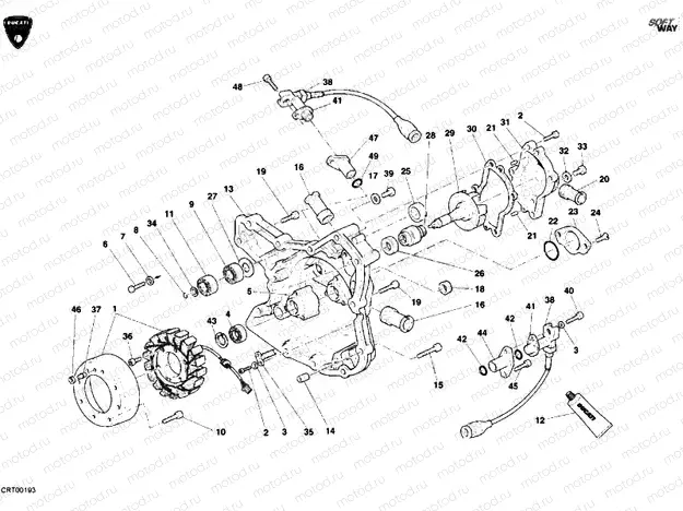 GENERATOR COVER » IGNITION SYSTEM