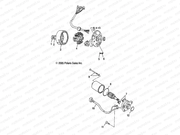 GENERATOR/STARTING MOTOR - A04KA05CA (4999202359920235C02) | GENERATOR/STARTING MOTOR - A04KA05CA (4999202359920235C02)