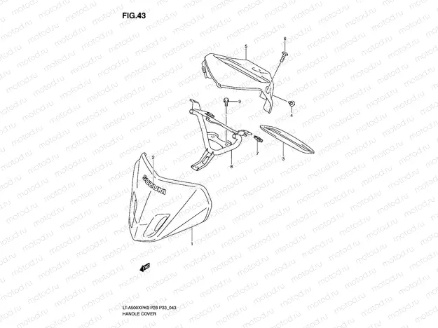 HANDLE COVER (MODEL K9)